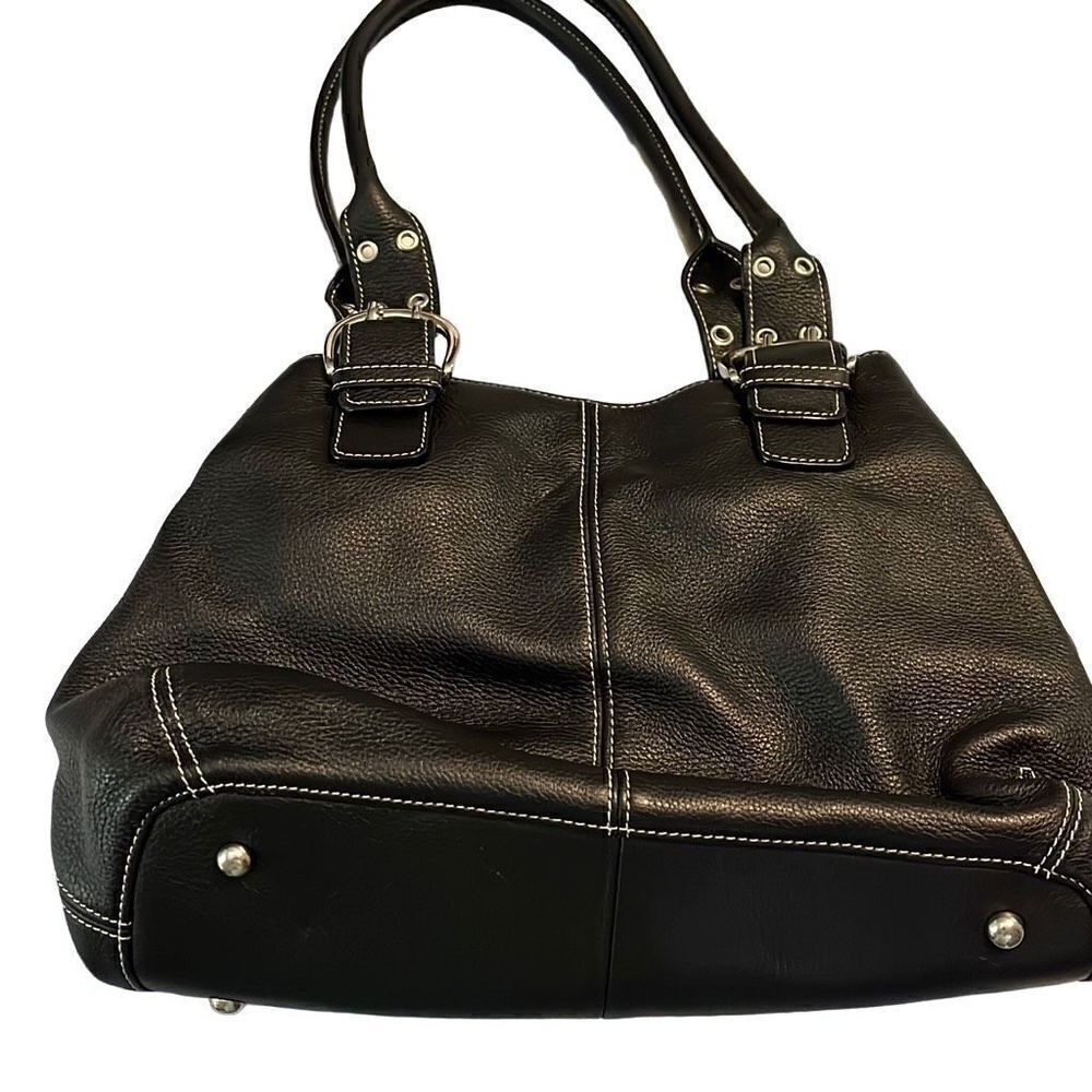 Tignanello black handbag 